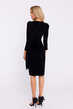Aftenkjole Moe til dame fra MS StyleHaven, laget av polyester, farge Rød, størrelse XL, med 45720 ermer, perfekt til dress