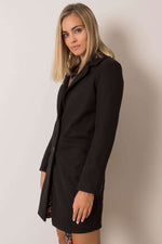 Frakk Och Bella til dame fra MS StyleHaven, laget av Viskose, farge Svart, størrelse M, med short ermer, perfekt til casual; dress