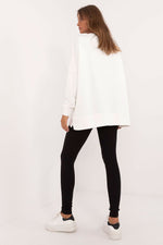 Casual Sett med Lang Sweatshirt og Ribbestrikkede Leggings - FP til dame fra MS StyleHaven, størrelse one-size-fits-all, med long, kjolelengde knee, kjolestil sweater