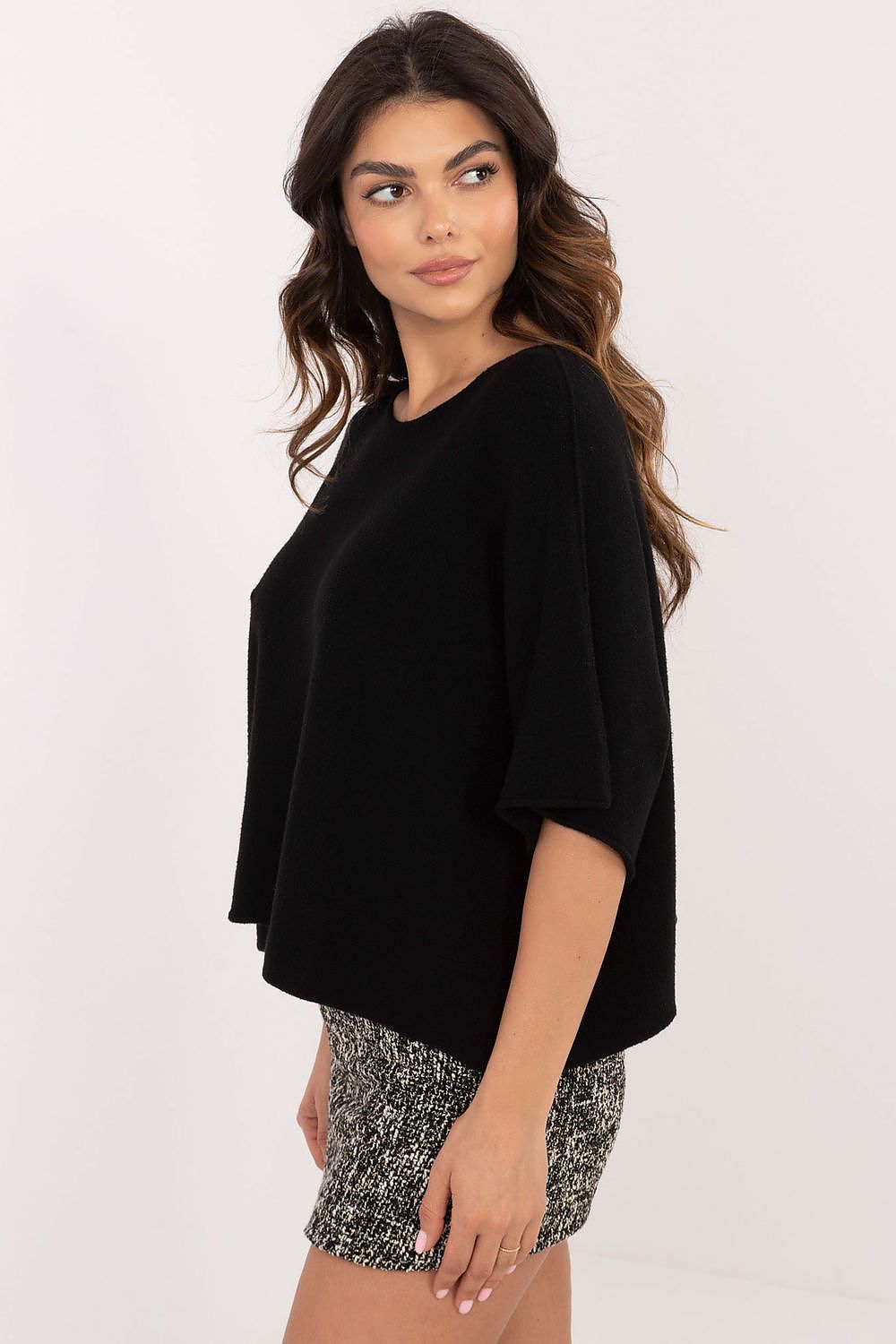  Short sleeve sweater model 202705 Italy Moda 