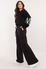 Treningsdressbukse Sublevel til dame fra MS StyleHaven; laget av Bomull; polyester; farge beige; stÃ¸rrelse XL; med short ermer