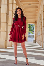 Sintra – feminin og allsidig hverdagskjole fra Roco Fashion fra MS StyleHaven, størrelse 42, med long, bukselengde long, kjolelengde midi; knee-1; short, kjolestil a-line