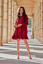 Sintra – feminin og allsidig hverdagskjole fra Roco Fashion fra MS StyleHaven, størrelse 36, med long, bukselengde long, kjolelengde midi; knee-1; short, kjolestil a-line