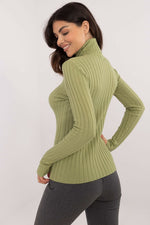Turtleneck genser til dame fra MS StyleHaven, størrelse S/M, med long, bukselengde long, kjolelengde short; knee; mini; midi, kjolestil sweater; other