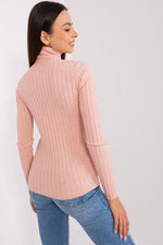 Turtleneck genser til dame fra MS StyleHaven, størrelse M/L, med long, bukselengde long, kjolelengde short; knee; mini; midi, kjolestil sweater; other