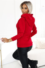Hettegenser til dame fra MS StyleHaven, laget av polyester, farge beige 3, størrelse L, med 45720 ermer, perfekt til casual; dress