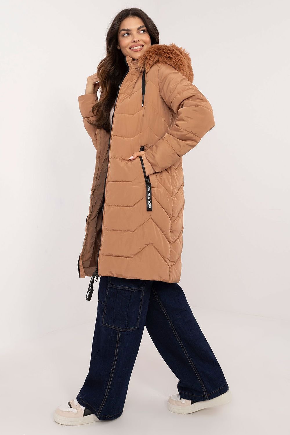 Dunjakke for kvinner til dame fra MS StyleHaven, størrelse XXL, med long, bukselengde long, kjolelengde maxi, kjolestil gown; sheath