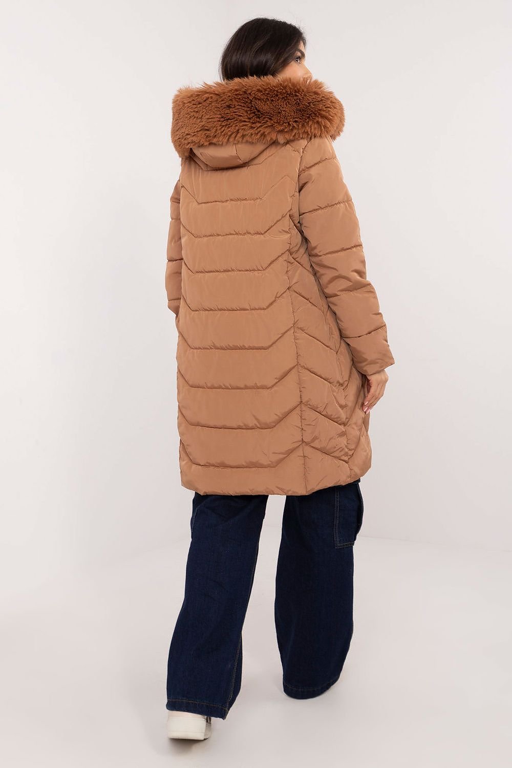 Dunjakke for kvinner til dame fra MS StyleHaven, størrelse S, med long, bukselengde long, kjolelengde maxi, kjolestil gown; sheath