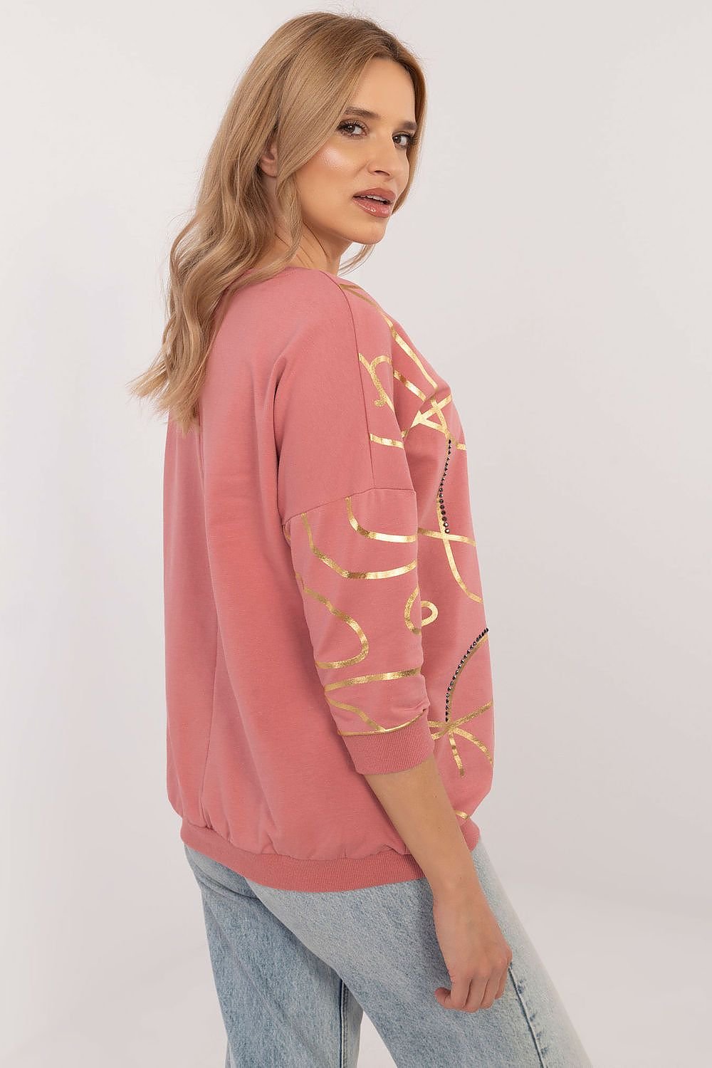 Casual Vibe bluse til dame fra MS StyleHaven, størrelse L, med short, bukselengde long, kjolelengde maxi, kjolestil gown; sheath