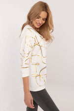 Casual Vibe bluse til dame fra MS StyleHaven, størrelse M, med short, bukselengde long, kjolelengde maxi, kjolestil gown; sheath