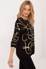 Casual Vibe bluse til dame fra MS StyleHaven, størrelse M, med short, bukselengde long, kjolelengde maxi, kjolestil gown; sheath
