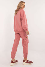 Stilig Joggedress med Kjede - FP til dame fra MS StyleHaven, størrelse s, med long, kjolelengde knee, kjolestil sweater
