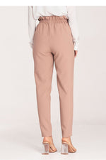 Golden Grace Pants - Figl til dame fra MS StyleHaven, laget av polyester, farge beige, størrelse L, med sleeveless; strapless ermer, perfekt til casual; dress