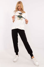 Trendy Joggedress med Teddy-Print - FP til dame fra MS StyleHaven, størrelse s, med long, kjolelengde knee, kjolestil sweater
