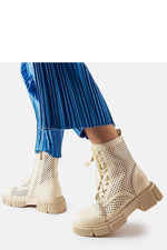 Lacy ankelstøvler Corpus for høst/vinter til dame fra MS StyleHaven, laget av Viskose; polyester; Polyamid, farge Svart, størrelse 41, med long ermer, perfekt til casual; dress