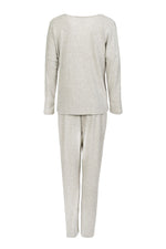Pyjamas Momenti Per Me til dame fra MS StyleHaven, laget av polyester; rayon, farge Grå, størrelse M, med sleeveless ermer, perfekt til casual; dress