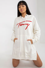 Lang Hettegenser Dame - FP til dame fra MS StyleHaven, størrelse one-size-fits-all, med long, kjolelengde knee, kjolestil sweater