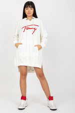 Lang Hettegenser Dame - FP til dame fra MS StyleHaven, størrelse one-size-fits-all, med long, kjolelengde knee, kjolestil sweater