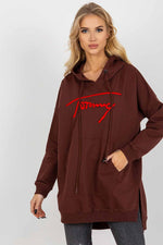 Lang Hettegenser Dame - FP til dame fra MS StyleHaven, størrelse one-size-fits-all, med long, kjolelengde knee, kjolestil sweater