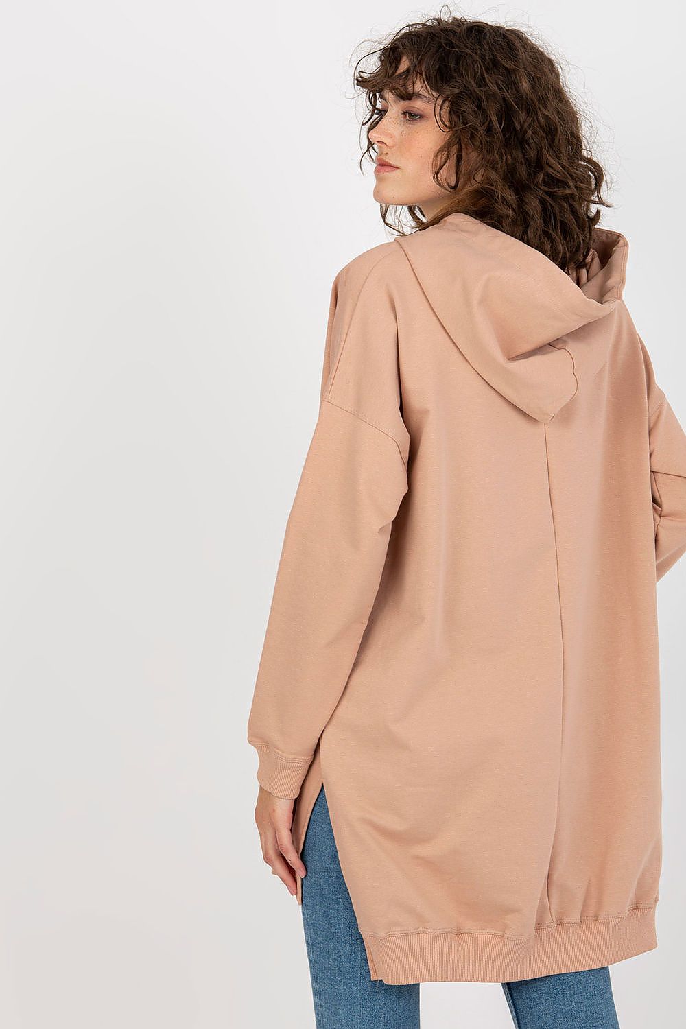 Lang Hettegenser Dame - FP til dame fra MS StyleHaven, størrelse one-size-fits-all, med long, kjolelengde knee, kjolestil sweater