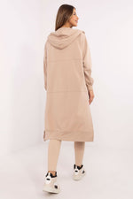 Tredelt Sett med Hettejakke, Topp og Leggings - FP til dame fra MS StyleHaven, størrelse one-size-fits-all, med long, kjolelengde midi, kjolestil sweater