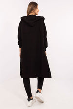 Tredelt Sett med Hettejakke, Topp og Leggings - FP til dame fra MS StyleHaven, størrelse one-size-fits-all, med long, kjolelengde midi, kjolestil sweater
