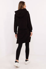 Sett med Lang Sweatshirt og Leggings - FP til dame fra MS StyleHaven, størrelse one-size-fits-all, med long, kjolelengde midi, kjolestil sweater