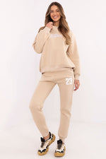 Joggedress med Broderi - FP til dame fra MS StyleHaven, størrelse one-size-fits-all, med long, kjolelengde midi, kjolestil sweater