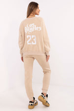 Joggedress med Broderi - FP til dame fra MS StyleHaven, størrelse one-size-fits-all, med long, kjolelengde midi, kjolestil sweater