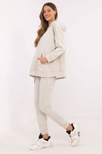 Joggedress med Kengurulomme - FP til dame fra MS StyleHaven, størrelse one-size-fits-all, med long, kjolelengde midi, kjolestil sweater