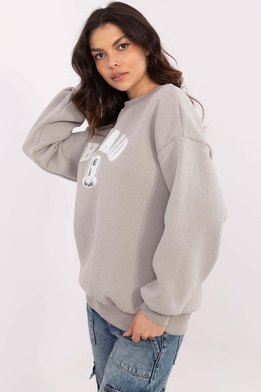 Damegenser med print - FP til dame fra MS StyleHaven, størrelse one-size-fits-all, med long, bukselengde long, kjolelengde mini, kjolestil wrap; a-line