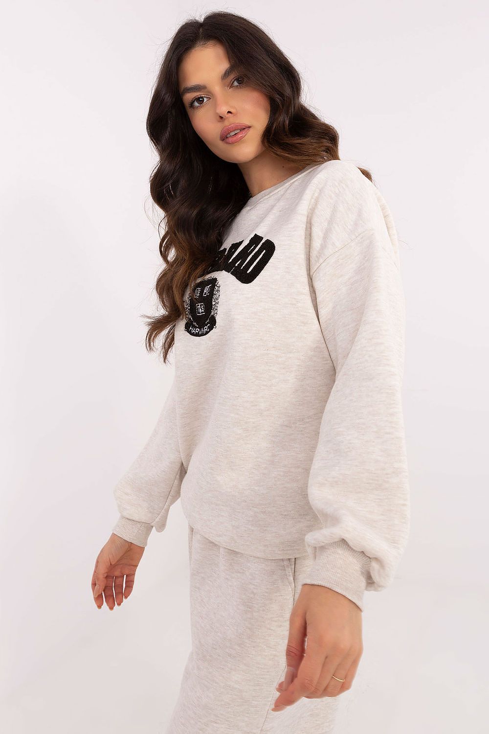 Damegenser med print - FP til dame fra MS StyleHaven, størrelse one-size-fits-all, med long, bukselengde long, kjolelengde mini, kjolestil wrap; a-line