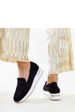 Rosa Muna Loafers til dame til dame fra MS StyleHaven, laget av Viskose; polyester; Polyamid, farge Svart, størrelse 40, med long ermer, perfekt til casual; dress