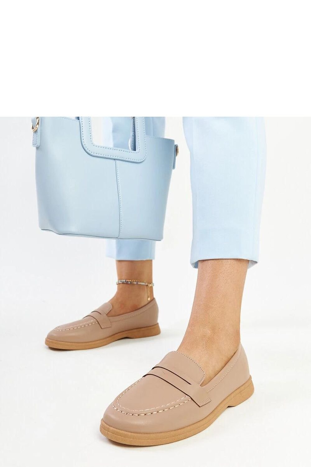 Nawrah lette klassiske dame mokkasiner til dame fra MS StyleHaven, laget av Viskose; polyester; Polyamid, farge Brun, størrelse 37, med long ermer, perfekt til casual; dress
