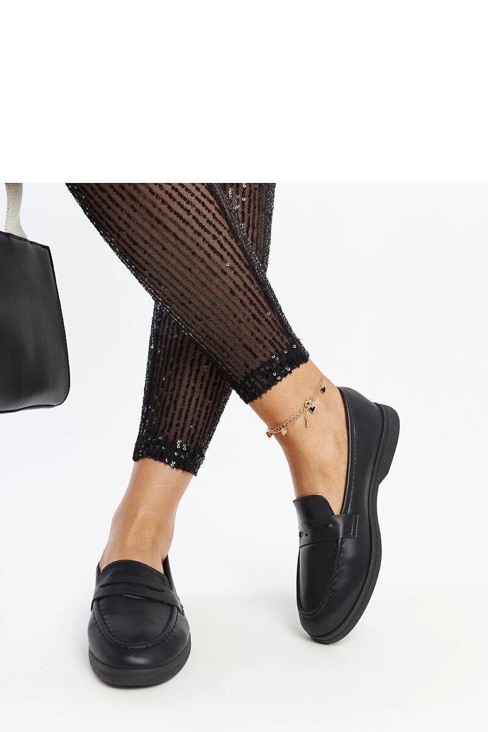 Nawrah lette klassiske dame mokkasiner til dame fra MS StyleHaven, laget av Viskose; polyester; Polyamid, farge Svart, størrelse 38, med long ermer, perfekt til casual; dress