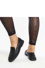 Nawrah lette klassiske dame mokkasiner til dame fra MS StyleHaven, laget av Viskose; polyester; Polyamid, farge Svart, størrelse 39, med long ermer, perfekt til casual; dress