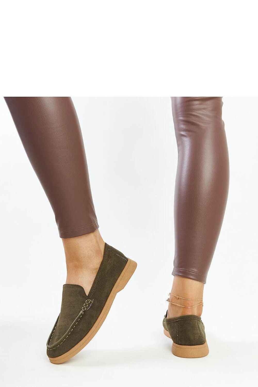 Halvsko Solea til dame fra MS StyleHaven; laget av polyester; farge GrÃ¸nn; stÃ¸rrelse 40; med 45720 ermer; perfekt til casual; dress