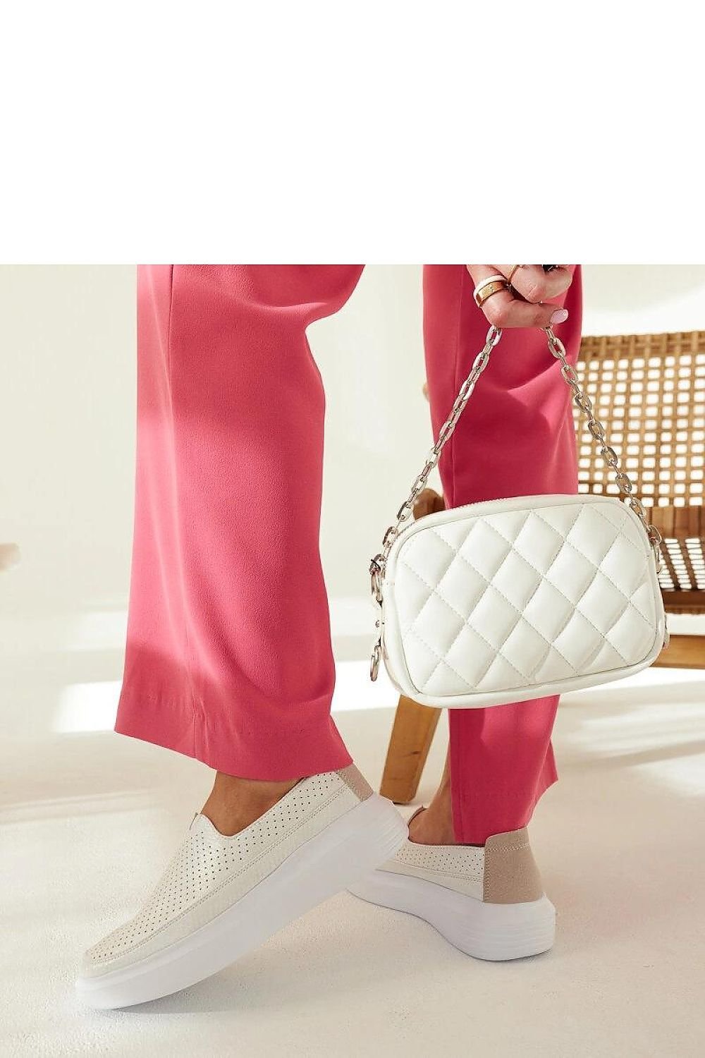 Marta metalliske gummisko til dame til dame fra MS StyleHaven, laget av Viskose; polyester; Polyamid, farge Brun, størrelse 41, med long ermer, perfekt til casual; dress