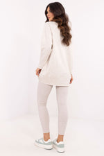 Sett med Sweatshirt og Leggings - FP til dame fra MS StyleHaven, størrelse one-size-fits-all, med long, kjolelengde midi, kjolestil sweater