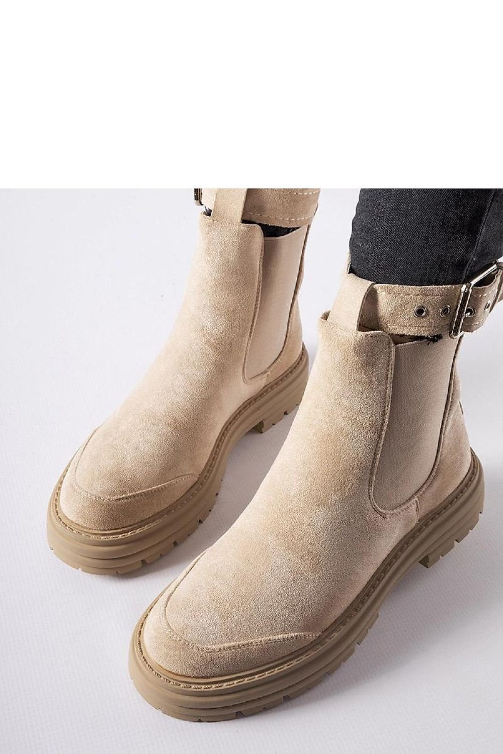 Abela svarte ankelstøvletter – for høst og vår til dame fra MS StyleHaven, laget av Viskose; polyester; Polyamid, farge Svart, størrelse 40, med long ermer, perfekt til casual; dress