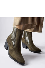 Sovere dame Black Eco-Suede Ankelstøvler til dame fra MS StyleHaven, laget av Viskose; polyester; Polyamid, farge Svart, størrelse 41, med long ermer, perfekt til casual; dress