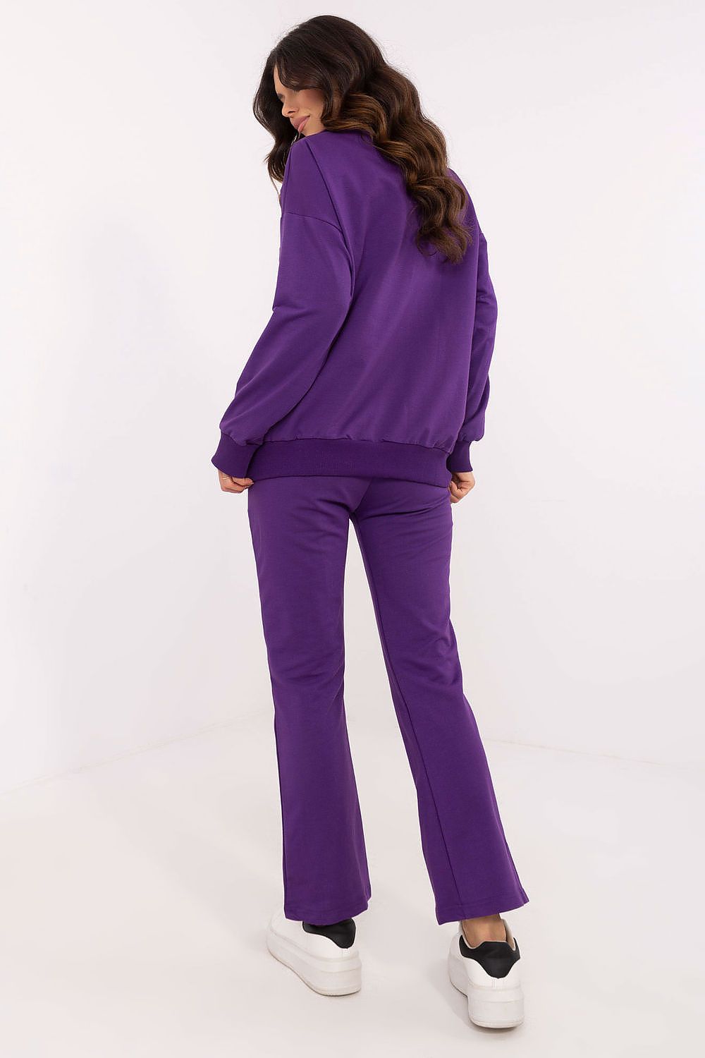 Damesett med Omslagsbluse og Bukse - FP til dame fra MS StyleHaven, størrelse one-size-fits-all, med long, kjolelengde midi, kjolestil sweater