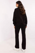 Damesett med Omslagsbluse og Bukse - FP til dame fra MS StyleHaven, størrelse one-size-fits-all, med long, kjolelengde midi, kjolestil sweater
