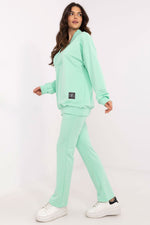 Damesett med Omslagsbluse og Bukse - FP til dame fra MS StyleHaven, størrelse one-size-fits-all, med long, kjolelengde midi, kjolestil sweater