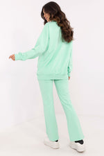 Damesett med Omslagsbluse og Bukse - FP til dame fra MS StyleHaven, størrelse one-size-fits-all, med long, kjolelengde midi, kjolestil sweater