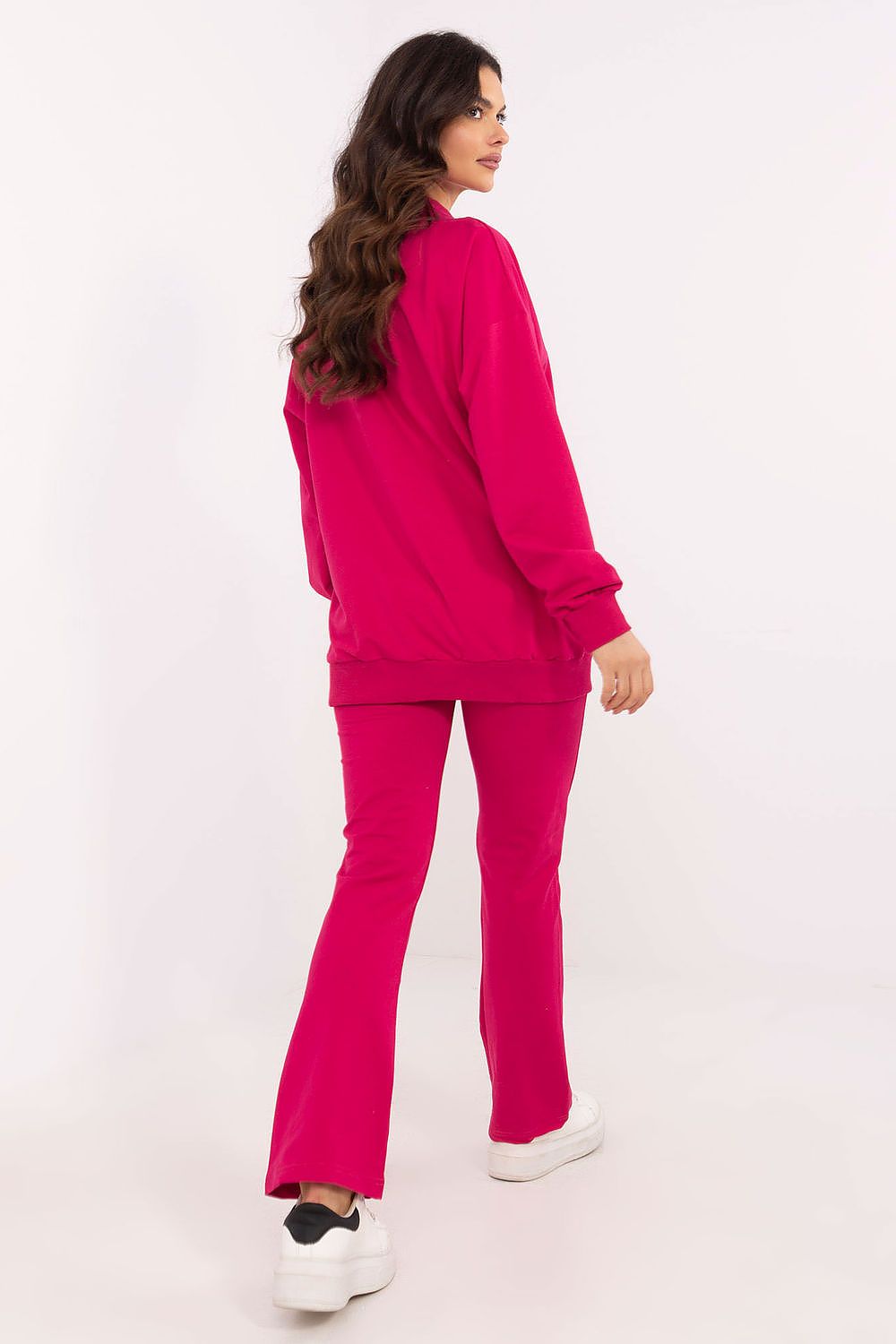 Damesett med Omslagsbluse og Bukse - FP til dame fra MS StyleHaven, størrelse one-size-fits-all, med long, kjolelengde midi, kjolestil sweater
