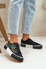 Bella lerretssneakers til dame - klassisk komfort til dame fra MS StyleHaven, laget av Viskose; polyester; Polyamid, farge beige, størrelse 39, med long ermer, perfekt til casual