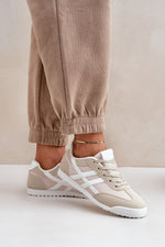 Mira lave sneakers til dame til dame fra MS StyleHaven, laget av Viskose; polyester; Polyamid, farge Grønn, størrelse 38, med long ermer, perfekt til casual