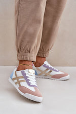 Mira lave sneakers til dame til dame fra MS StyleHaven, laget av Viskose; polyester; Polyamid, farge Grønn, størrelse 39, med long ermer, perfekt til casual