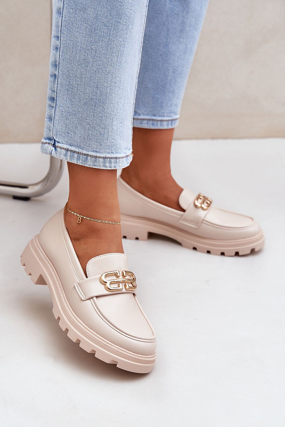 Mokkasinertil dame – øko-skinnfottøy til dame fra MS StyleHaven, laget av Viskose; polyester; Polyamid, farge Svart, størrelse 39, med long ermer, perfekt til casual; dress